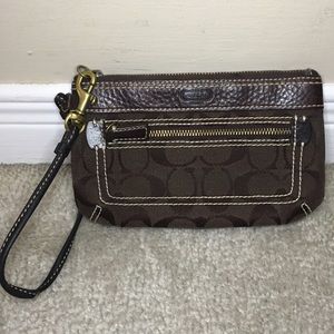 Coach wristlet